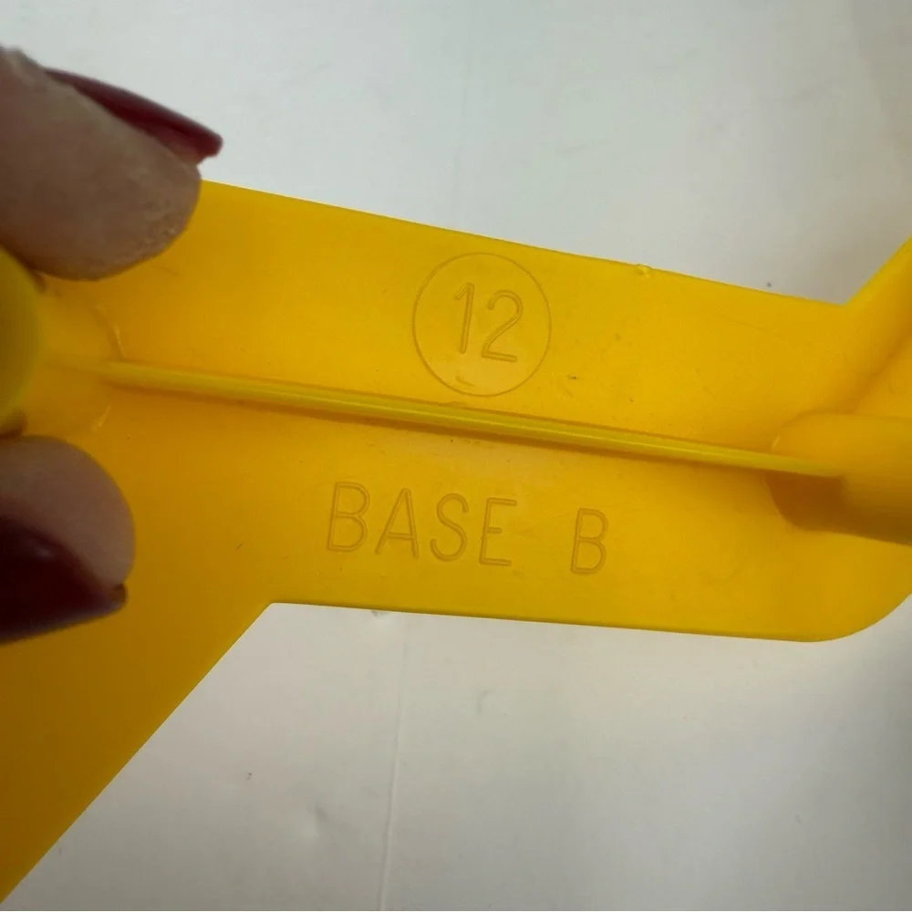 Mouse Trap 1994 Milton Bradley Base B Yellow #12 ONLY Replacement Piece